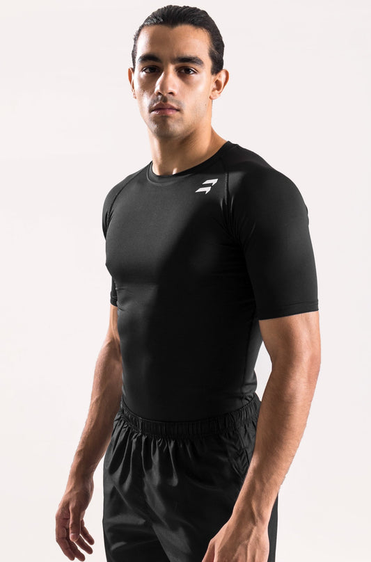 LOGO HALF SLEEVE COMPRESSION