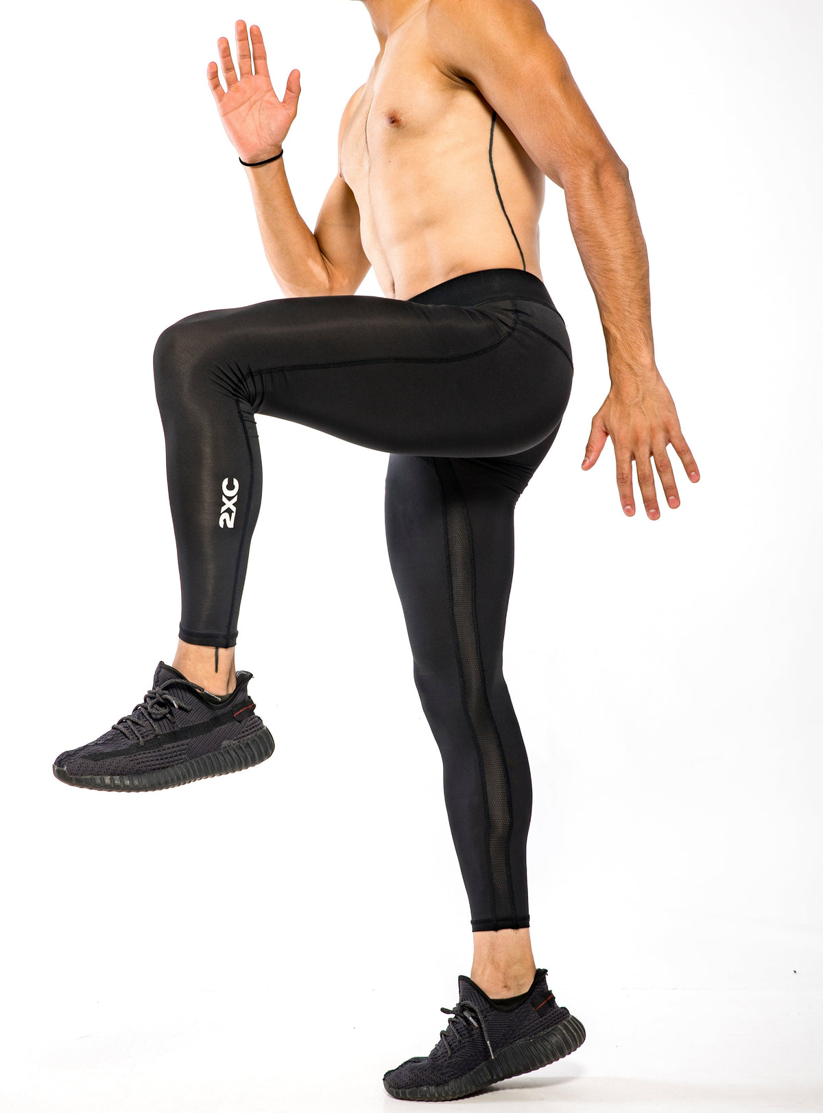BLACK FULL BOTTOM COMPRESSION