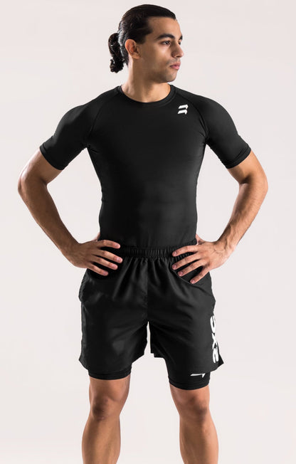 LOGO HALF SLEEVE COMPRESSION
