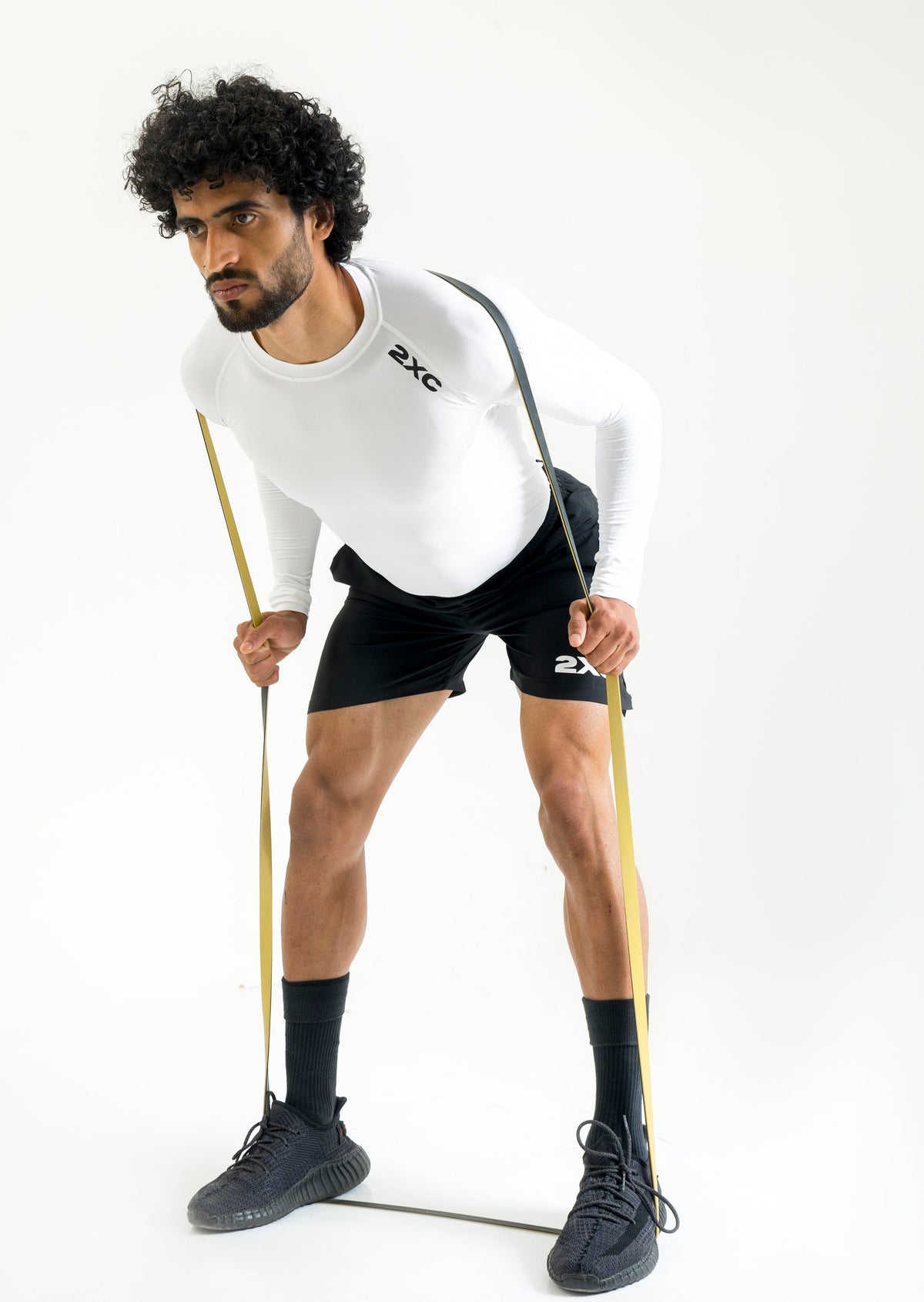 WHITE FULL SLEEVE COMPRESSION