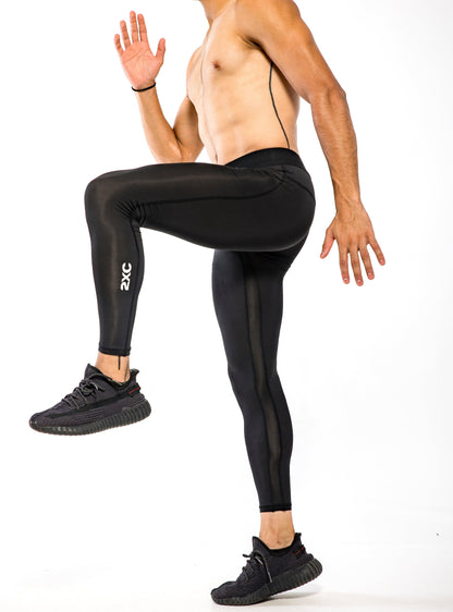 BLACK FULL BOTTOM COMPRESSION